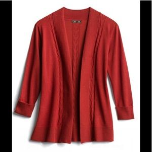 StitchFix Lety & Me cable cardigan